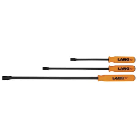 Kastar Hand Tools/A&E Hand Tools/Lang PRY BAR 3PC SET CURVED W/STRIKE HNDL KH853-3ST